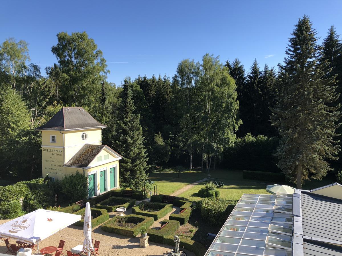 Hotel Quellenpark Bad Elster Esterno foto